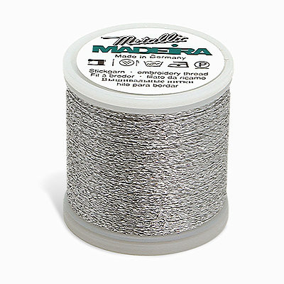 979-3031 30 Weight 2,734 yard spool of Silver 31 color Madeira FS